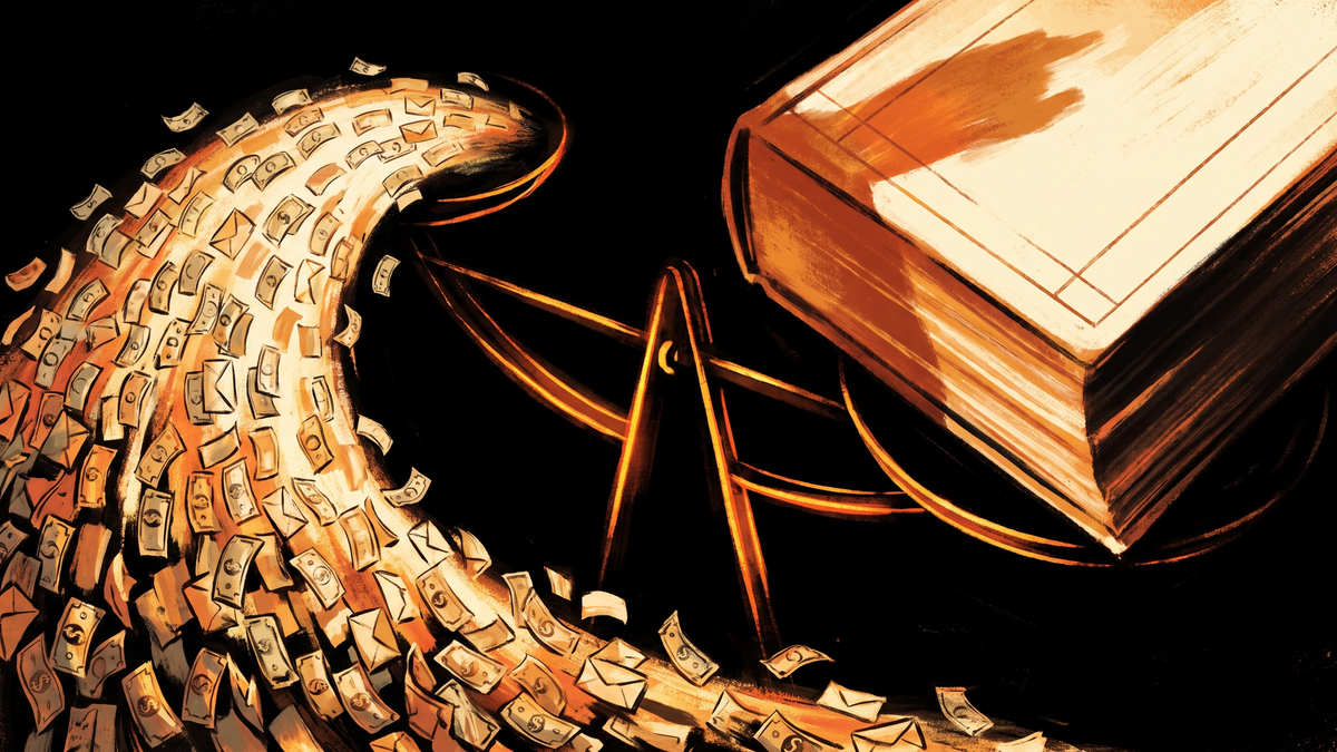 Burn The Playbook editorial art for The $64 Million Quarter vs. the $366 Million Man
