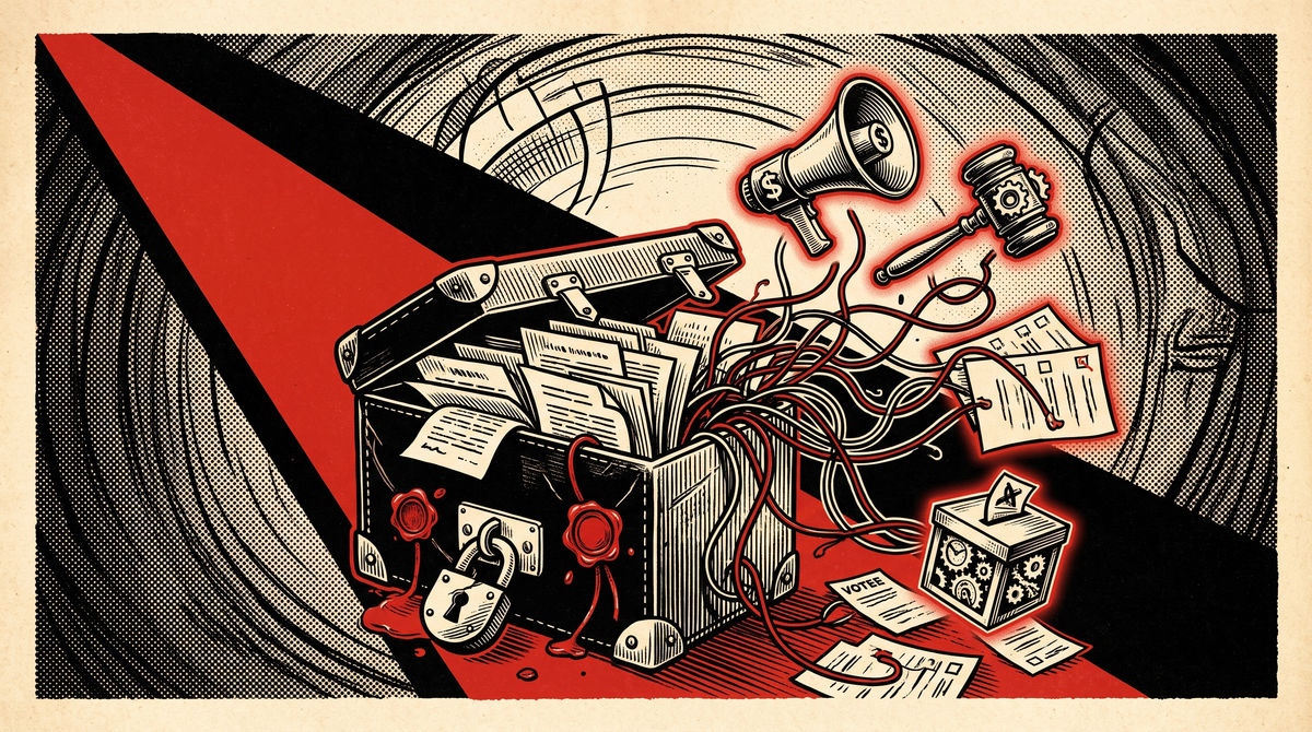 Burn The Playbook editorial art for The Filing Campaigns Bet You'll Never Open