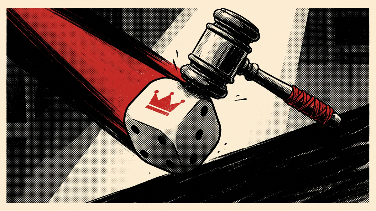 Burn The Playbook editorial art for Trump Built a Four-Hour Trial for a Fed Governor. He Picked the Jury.