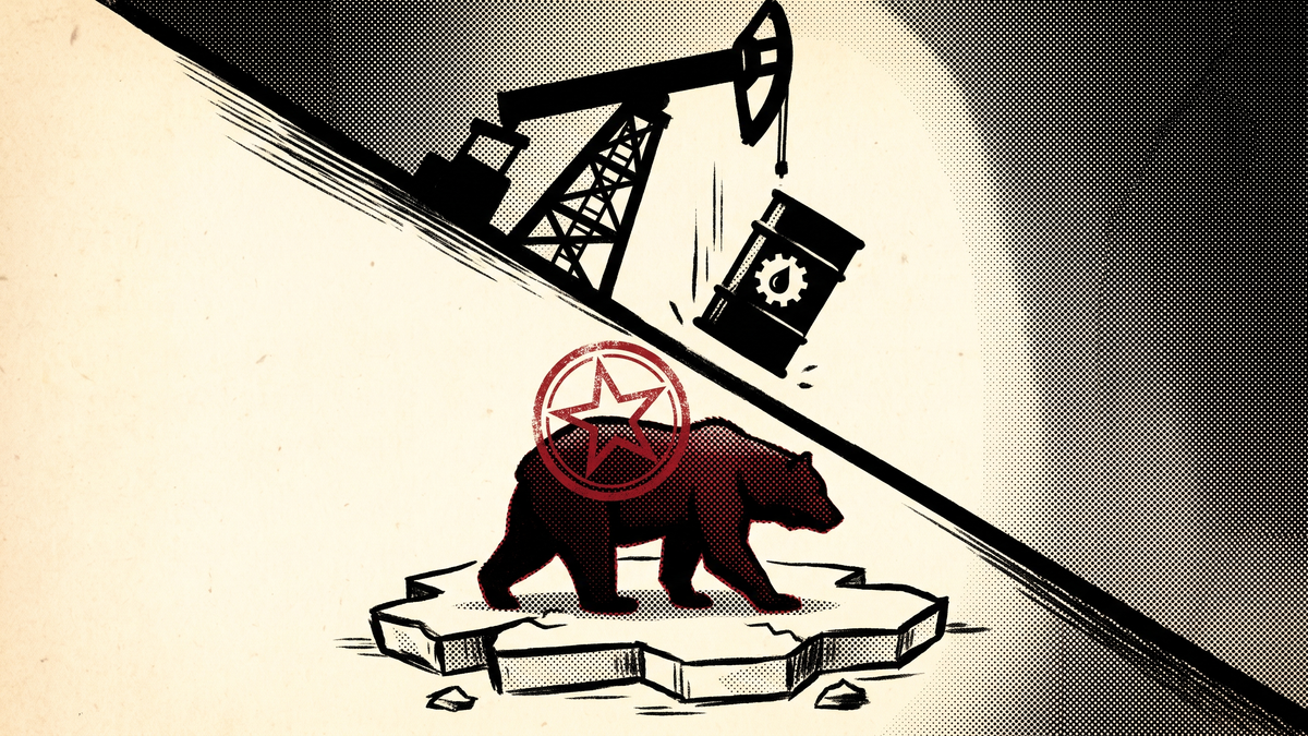 Burn The Playbook editorial art for The Oil Lobby Asked. The Bears Got Five Years.