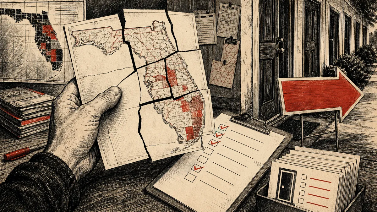 Make the Map Knock on Doors